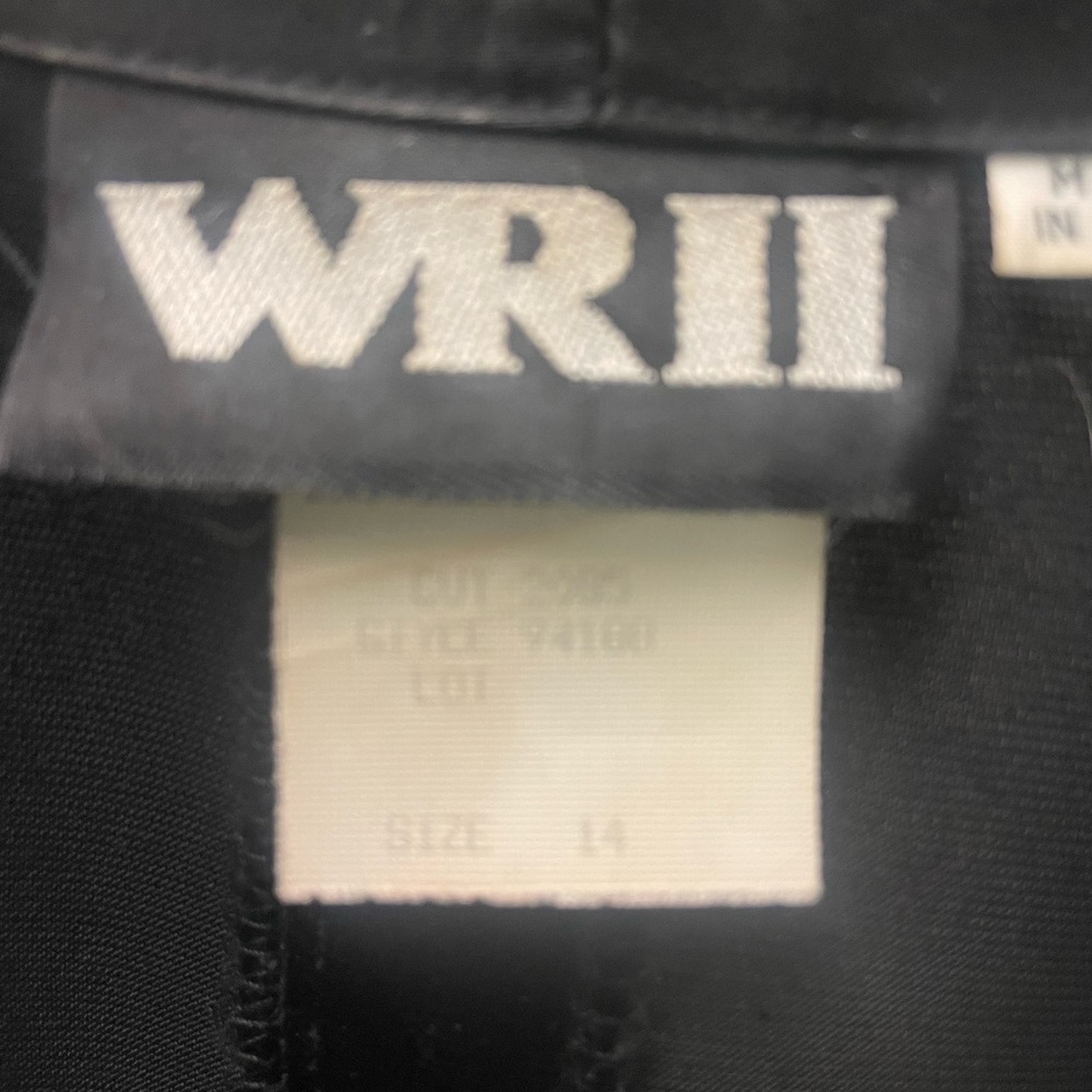 Vintage velvet jacket size 14 by WRII - Picture 6 of 6